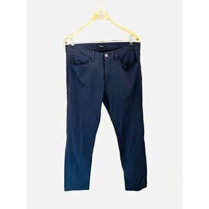 Theory Jogger Pants Blue Gray 5 Pocket Trousers Size 33